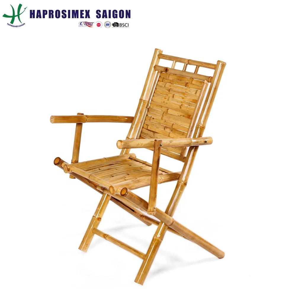 Eco-friendly Square bamboo stool bamboo chair for home supplies decoration, bamboo furniture
