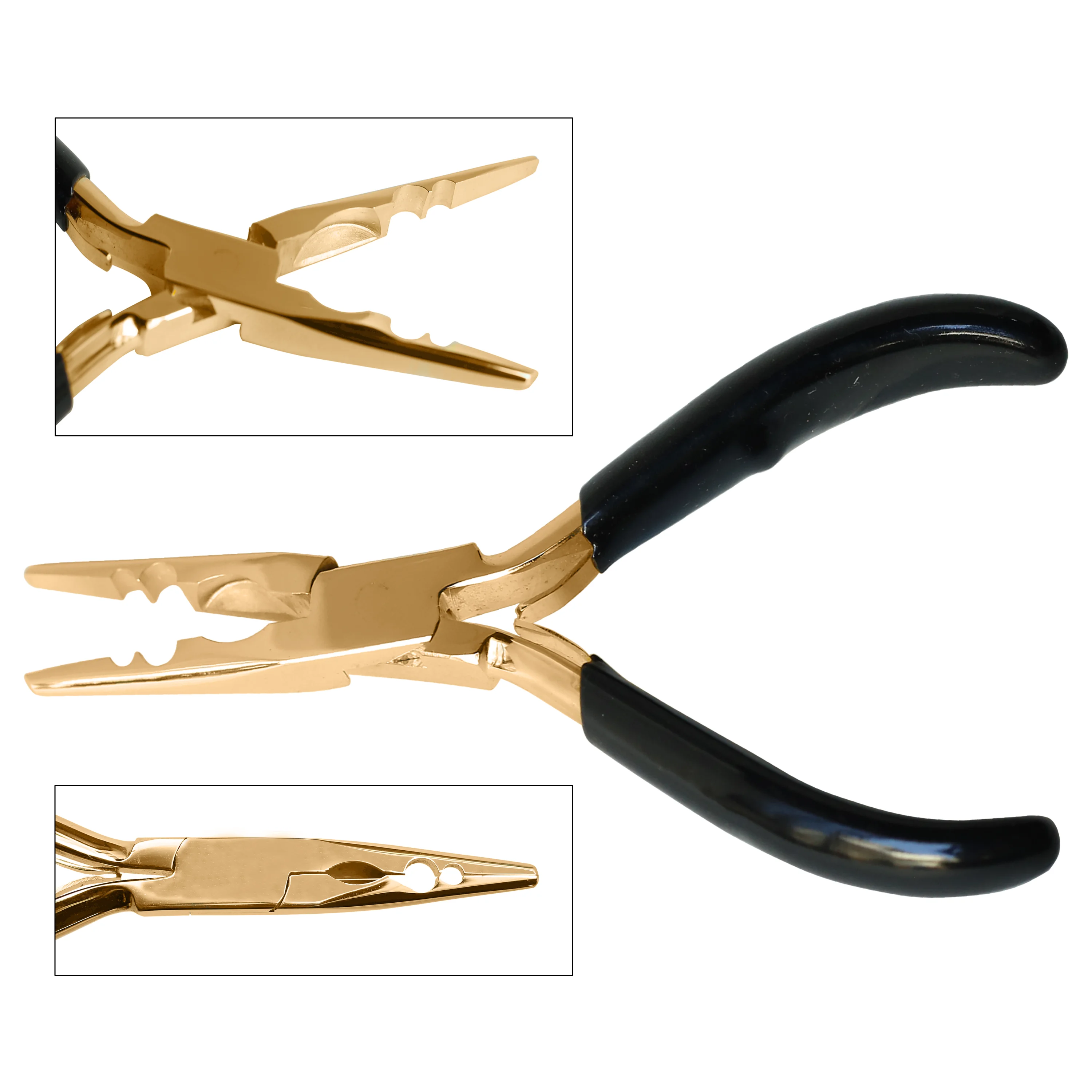 Hair Extension tools, hair extension pliers with cutter, hair extension applicator tool