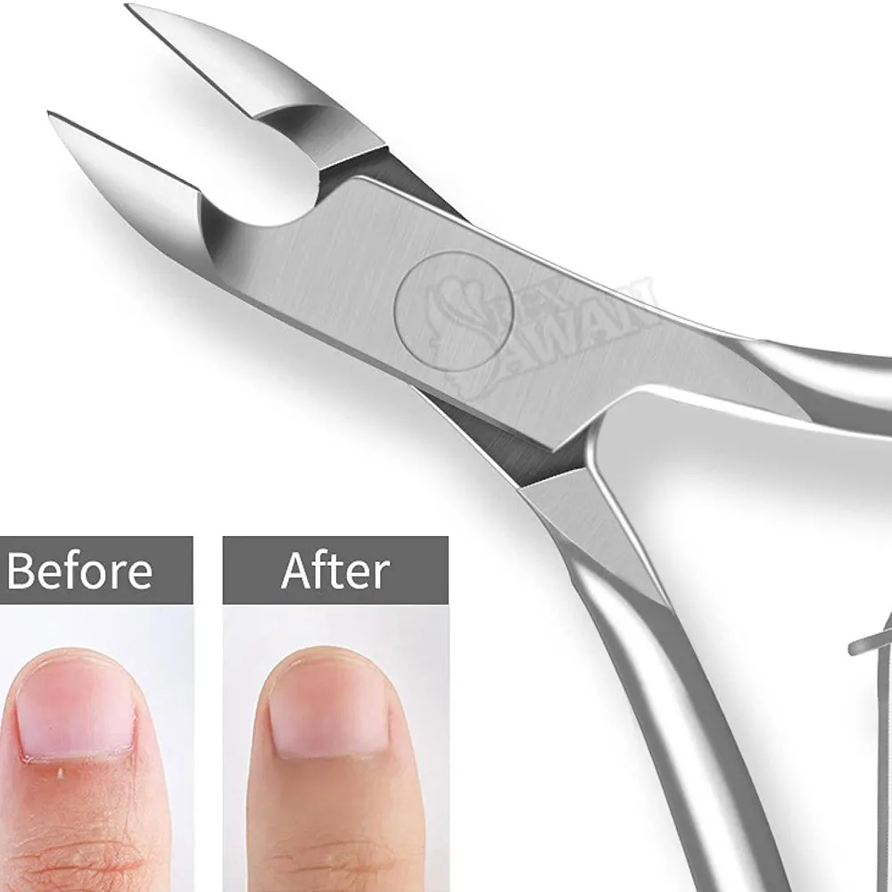 Лучшее качество машинки для стрижки ногтей инструменты из нержавеющей стали наивысшего качества кутикулы резка щипцы