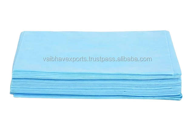 Buy Medical Disposable Bed Sheet 100% Pure Cotton Made Bed Sheet Low Prices Manufacture in India for Sale