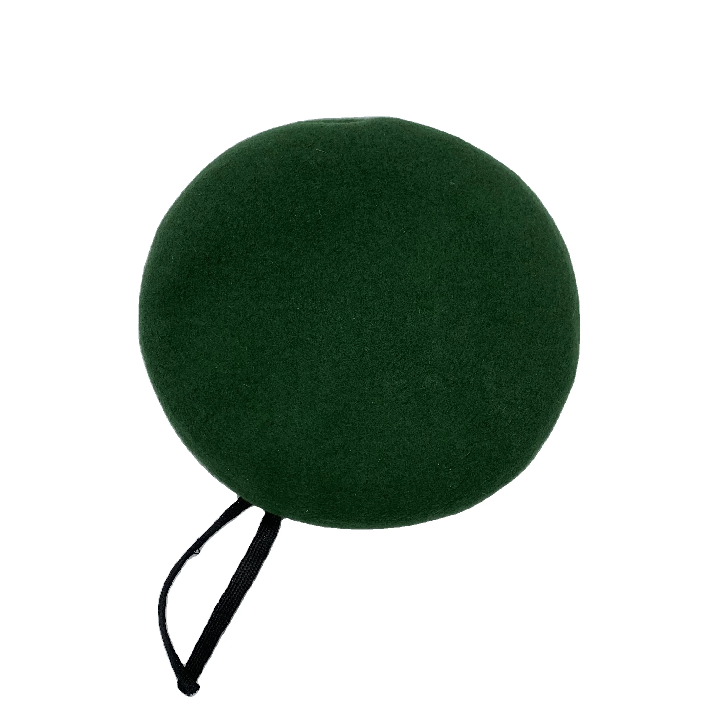 High Quality Green Beret Cap Style Headwear with Customizable Options for Uniforms and Ceremonial Use Beret Cap