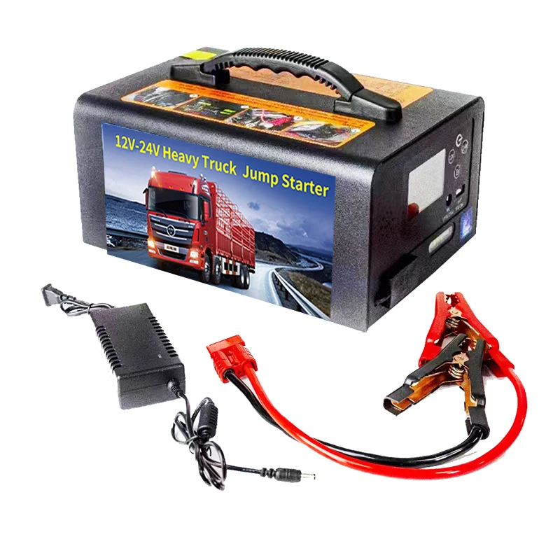 battery booster pack 12v 24v Portable Power Bank Emergency Tool Battery Booster truck Jump Starter power bank car jump start