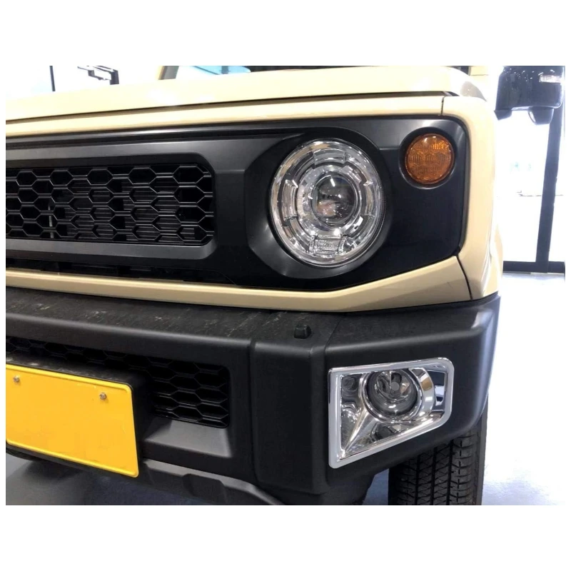 jimny Accessories Front Bumper Matte Black Front Grille For 2018-Later suzuki jimny JB64/74