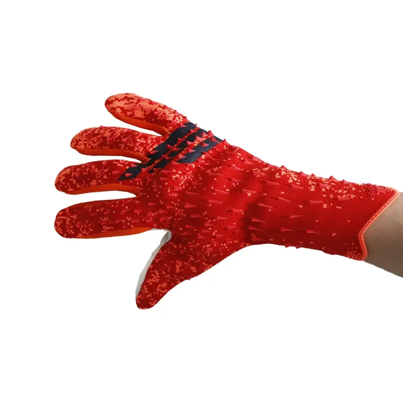 New CustomLatex Goalkeeper Gloves Palm Goalkeeper Gloves Latex Soccer Goalkeeper Gloves 2023 Soccermax