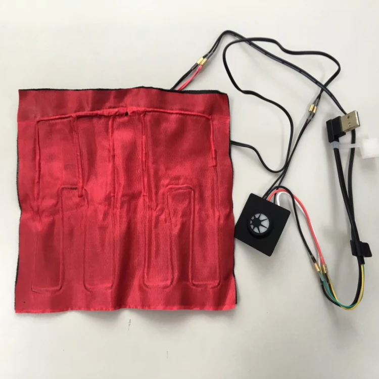 Washable Safe 5V USB Electric Pad Carbon Fiber Heating Pad Heating Element For Scarf Back Belt Heated Clothes