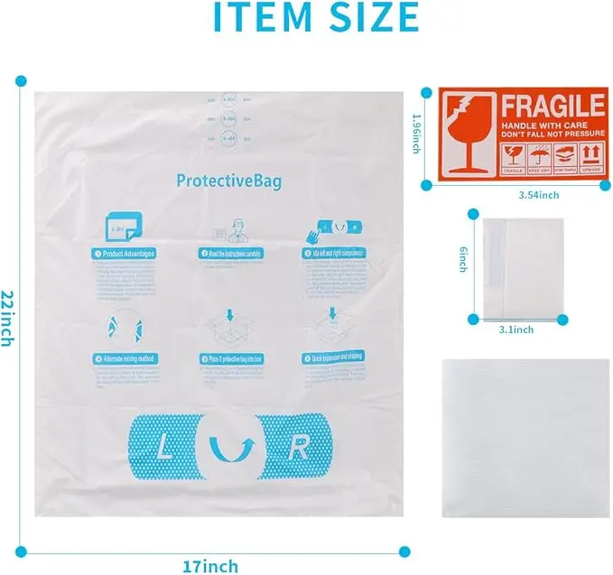 rapid expansion foam wholesale Handy Quick Instant Expanding Packaging Foam Bags For Shipping Mailing and Packing