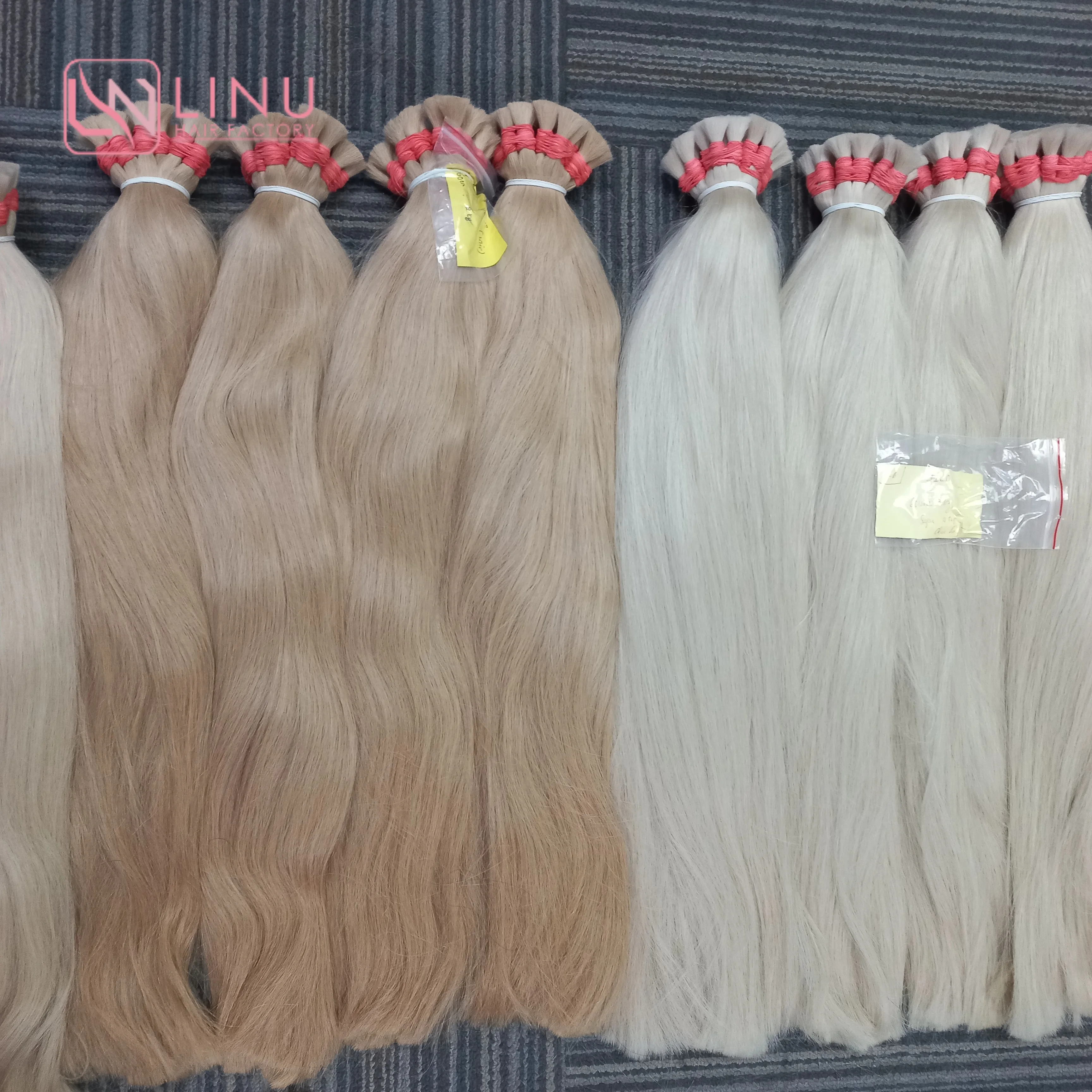 Vietnam Hair Star No Tangle No Shed Dyeable 100% Virgin Natural Color Bulk Hair Human Hair Extention