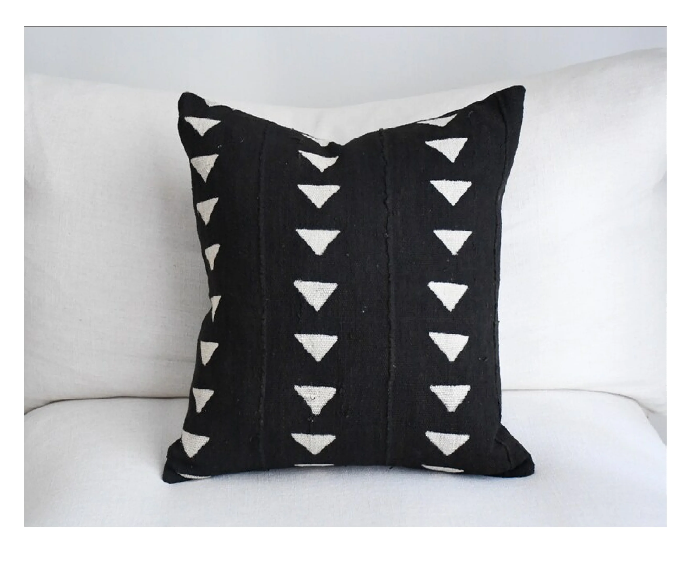 Wholesale Indian Handmade Block Printed African Mud Cloth 100% Soft Cotton Designer Boho Custom Throw Pillows Cushion Cover