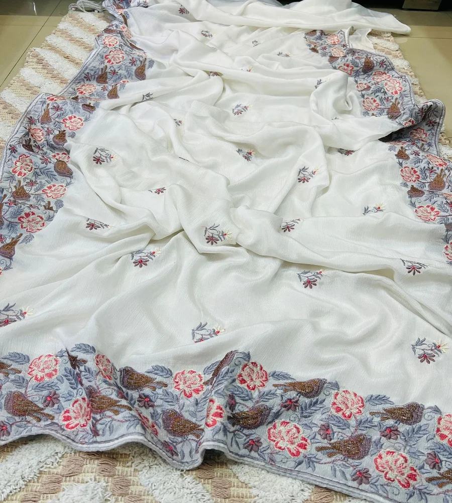 Top Quality Attractive Best Linen Digital Print Saree Hot Sale Cotton Saree Buy From Indian Trusted Supplier