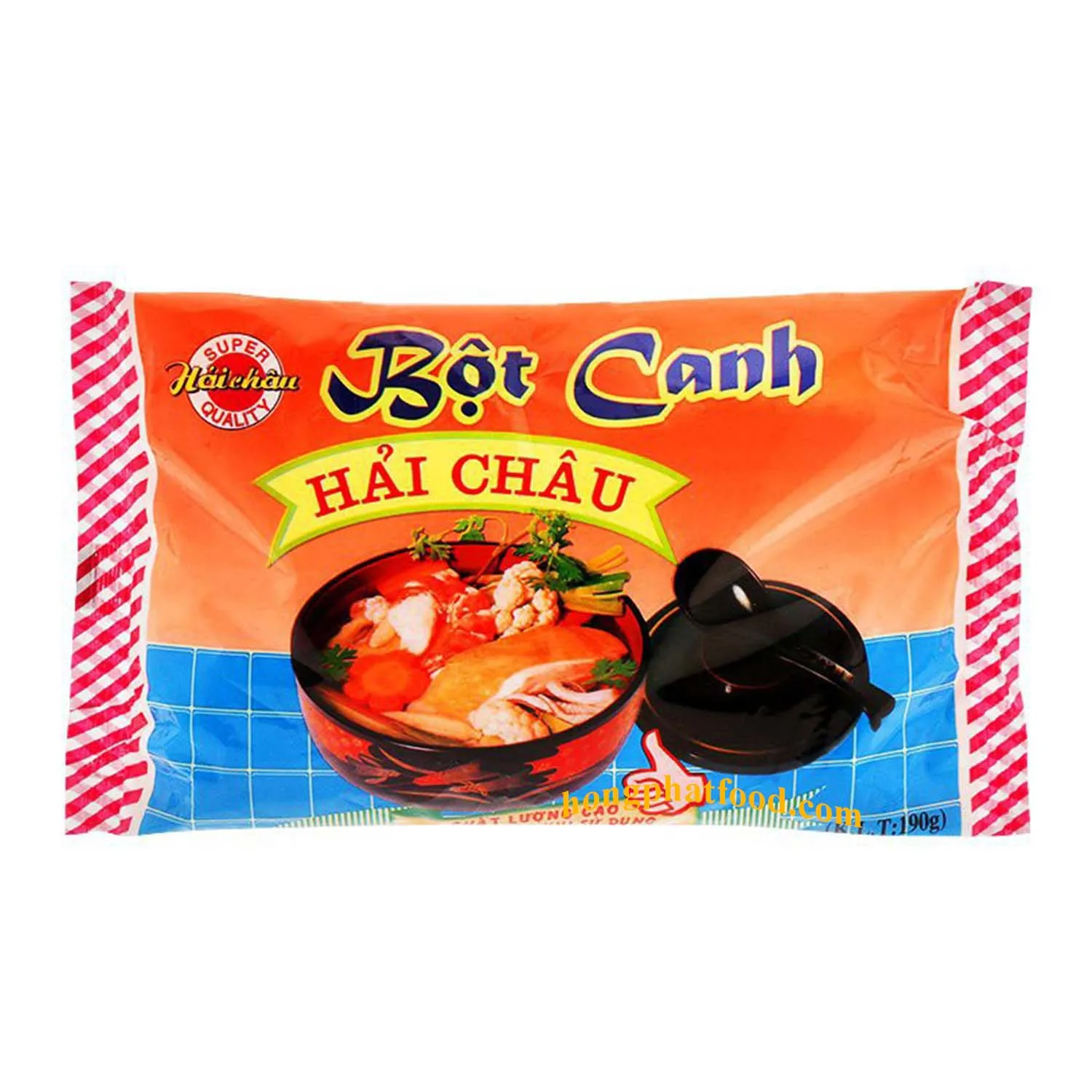Свежий, вкусный порошок супа быстрого приготовления в виде соли Хай-Чау 190 г, приготовленный из вьетнамской смеси, для приготовления пищи и макания повседневного обеда