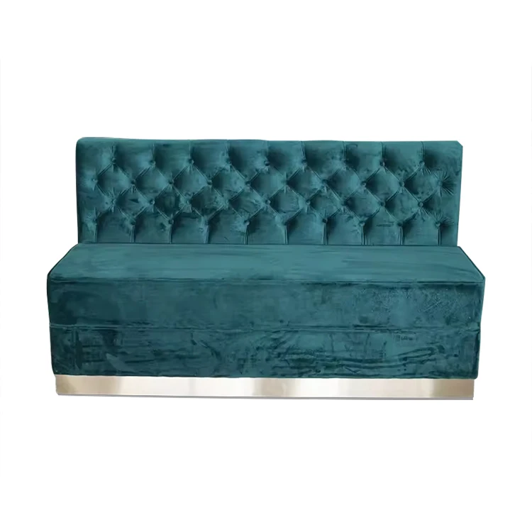 Wholesale Furniture Wooden Restaurant Booth Seating High End Customized Fast Food Restaurant Booth