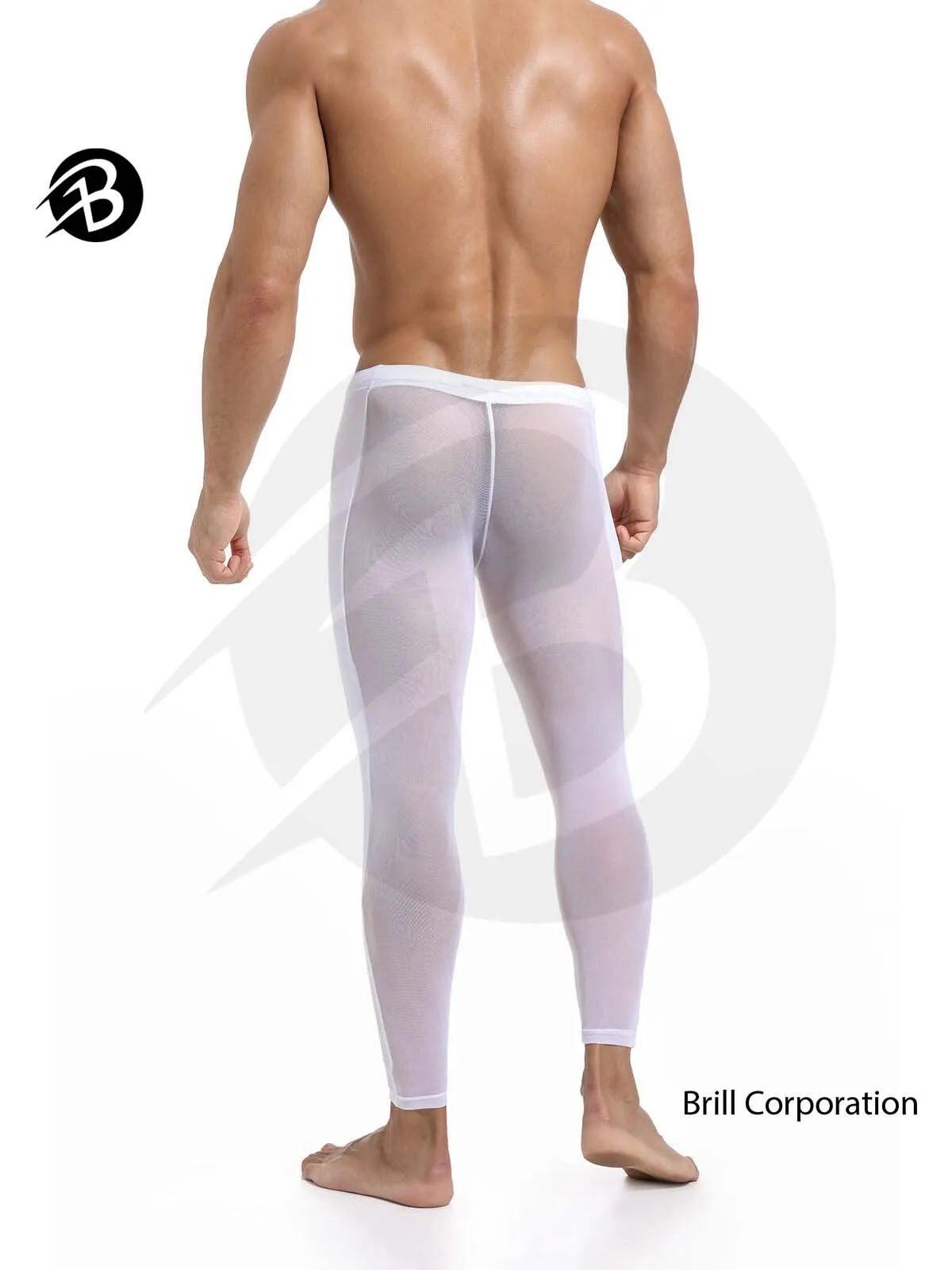 Men Leggings see Through Full Length Sheer Mesh Pants \ Custom Design Transparent Casual Wear Sheer Mesh Leggings