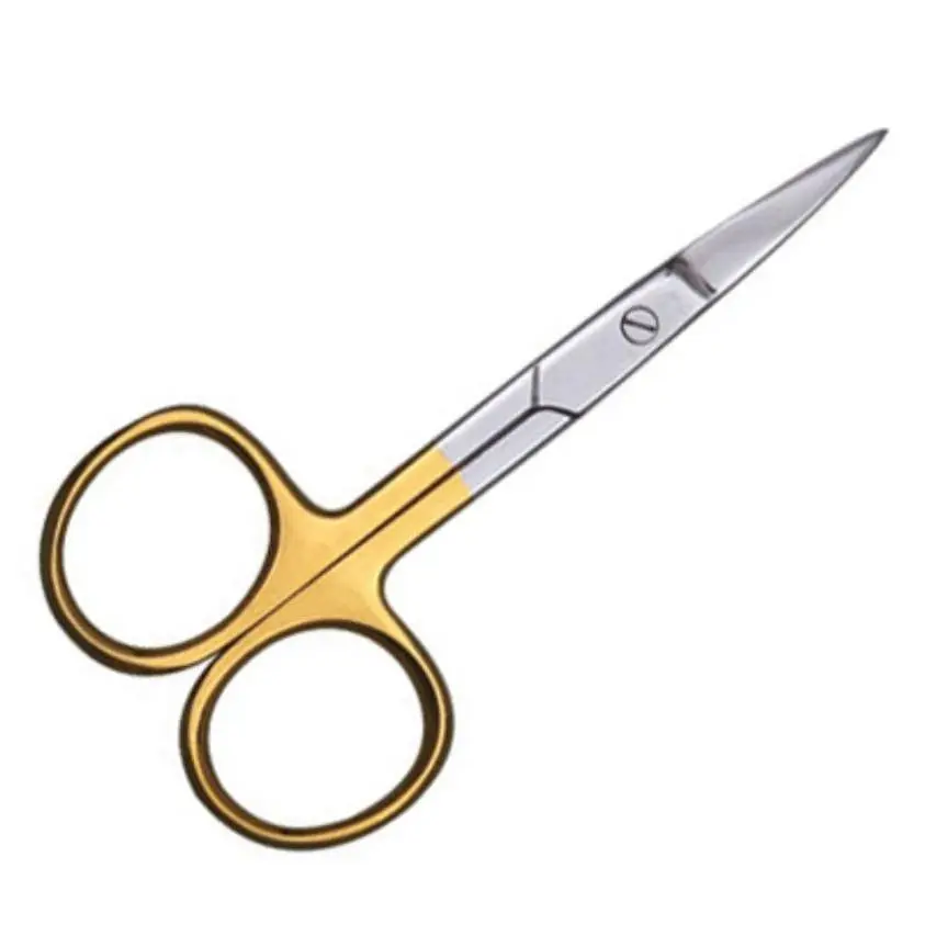 Cuticle Scissors Extra Fine 9 cm Stainless Steel Cuticle Scissors for Removing Dead Cuticle for Fingernails and Toenails