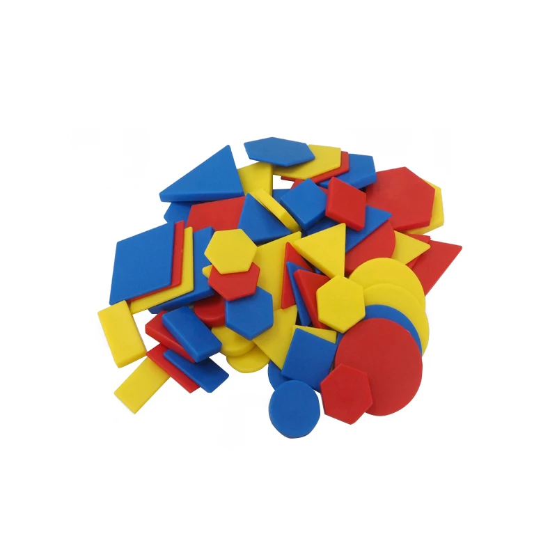 Big Size Geometric Logic Board Relational Attribute Blocks