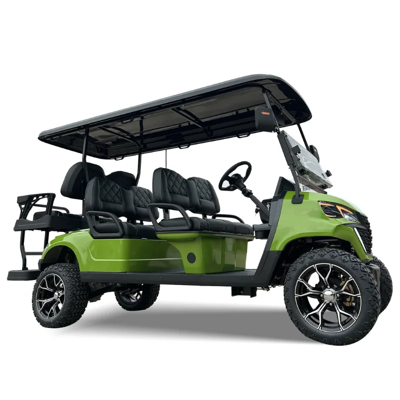 BEST SELLER Minor Customization 6 Seater Golf Club Car 48v 72v 4x4 Lithium Battery Hunting Electric Golf Cart Off Road