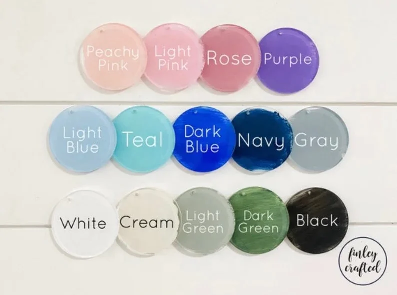 Акриловые маркировочные заготовки-акриловые арочные маркеры для поделок