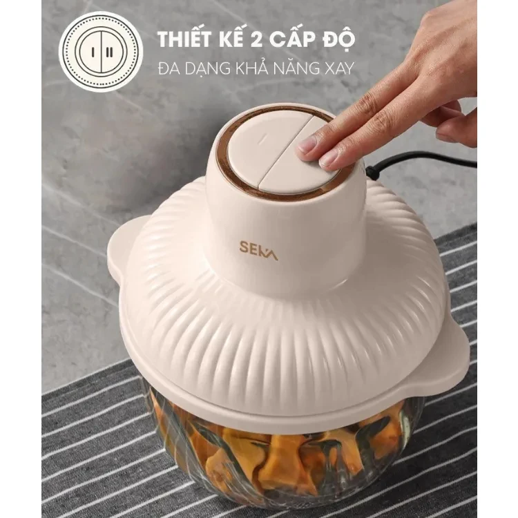 High Quality Vietnam Small Kitchen Appliances 2L capacity 500W capacity KAW SEKA multi-function 4-blade Meat Grinders