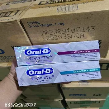 100% оригинальная зубная паста Oral-B Total отбеливающая/Oral-B с сильными зубами для продажи