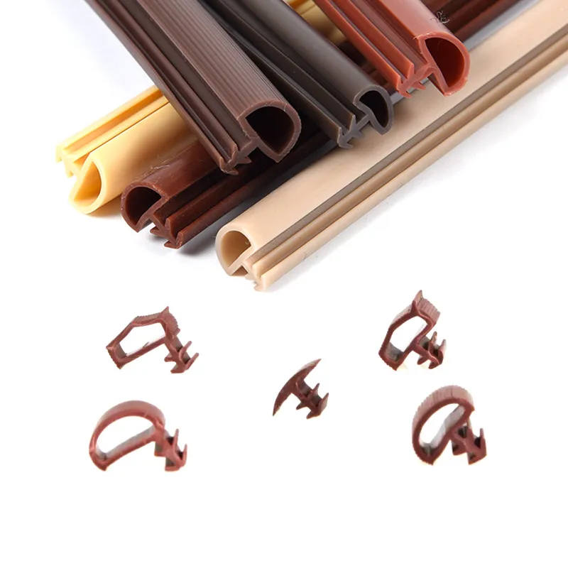 Wooden door and window t slot strip seal waterproof soundproof TPE PVC weather stripping