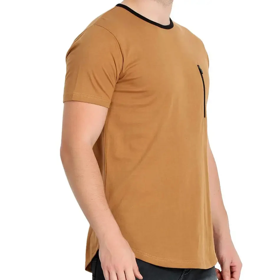 T Shirt Wholesale Mens Plain Men Short Sleeve T-shirt 100 % Cotton Single Casual Adult Blank Tshirt 100% Cotton Round Neck