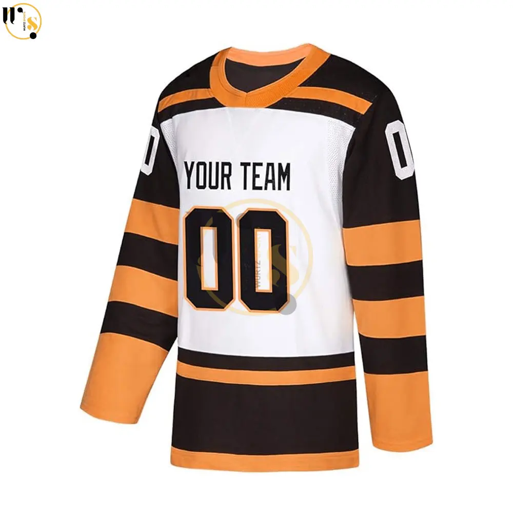 High Quality Sport Team Ice Hockey Jersey Custom Made Logo Ice Hockey Jersey Wholesale Price Slim Fit Ice Hockey Jerseys