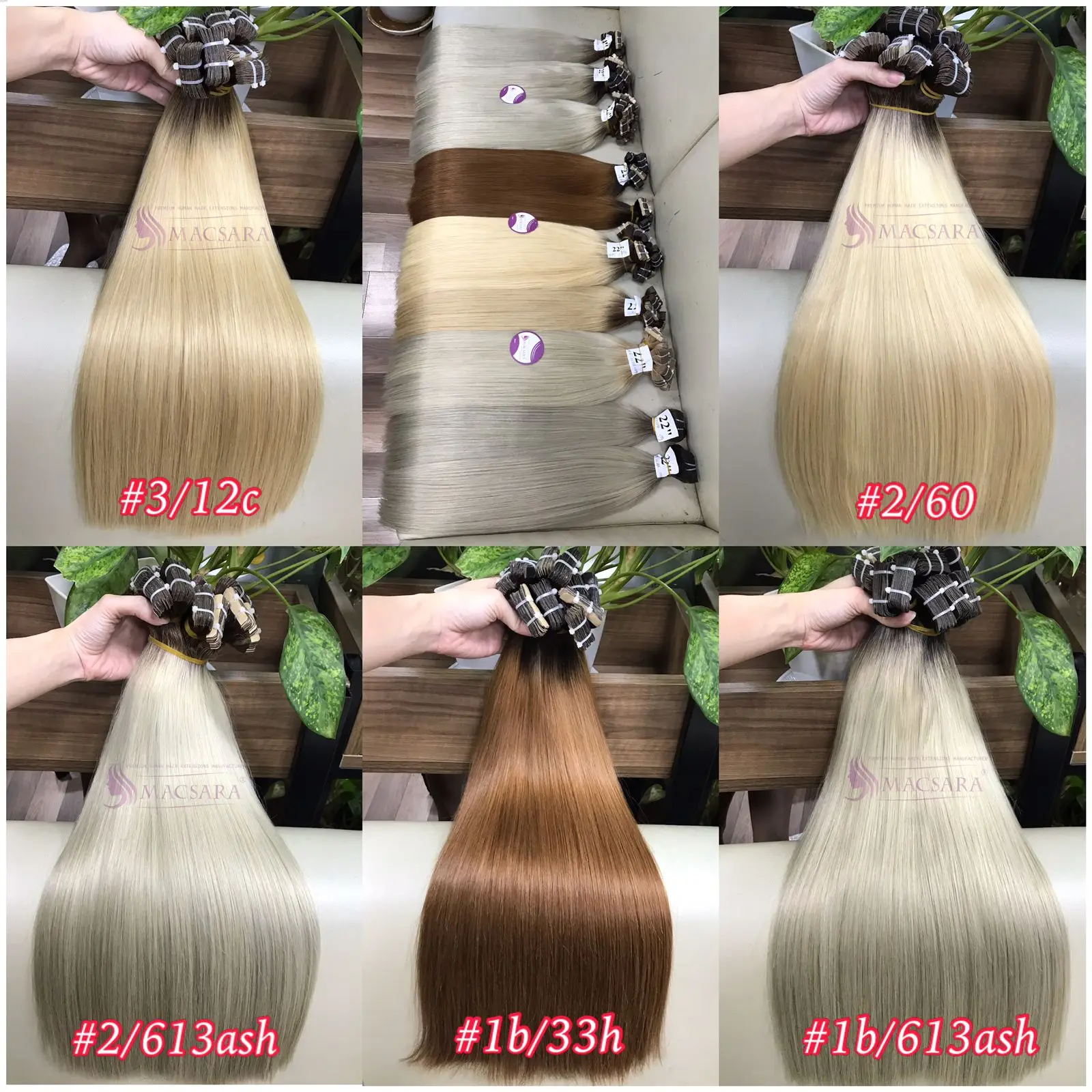 high quality  human hair bundles straight Vietnamese  ombre hair two tone braiding hair with factory price OEM ODM