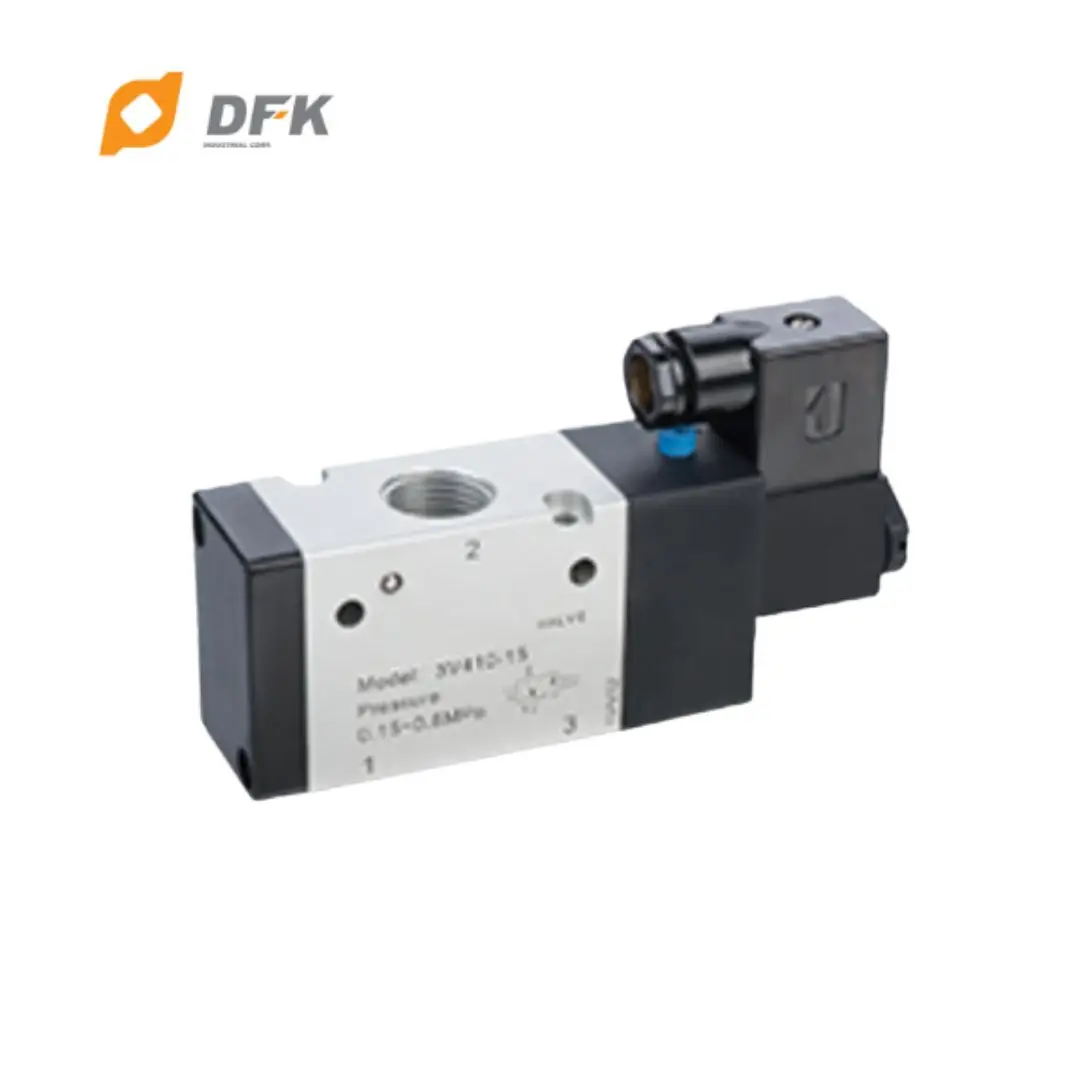 Алюминиевый Соленоидный клапан внутреннего направляющего типа 3/2