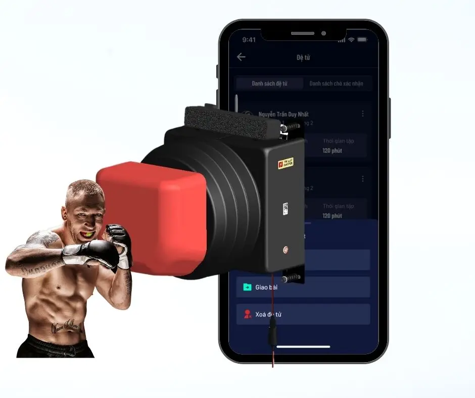 Champio Tri Luc Master boxing machine: Where tradition meets innovation in martial arts, diverse exercises, precise measurements