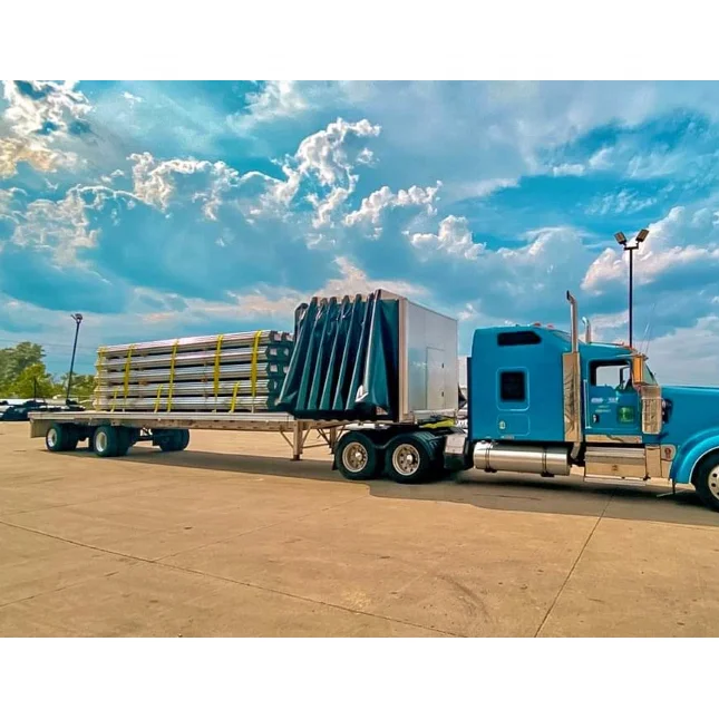 flatbed step deck trailer conestoga sliding rolling tarp system