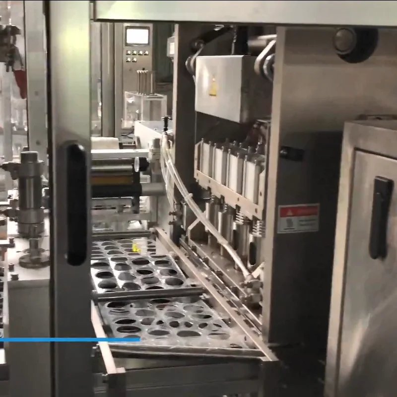 Four lanes massive production coffee powder capsule filling Dolce gusto empty coffee capsule Coffee pods packaging machine