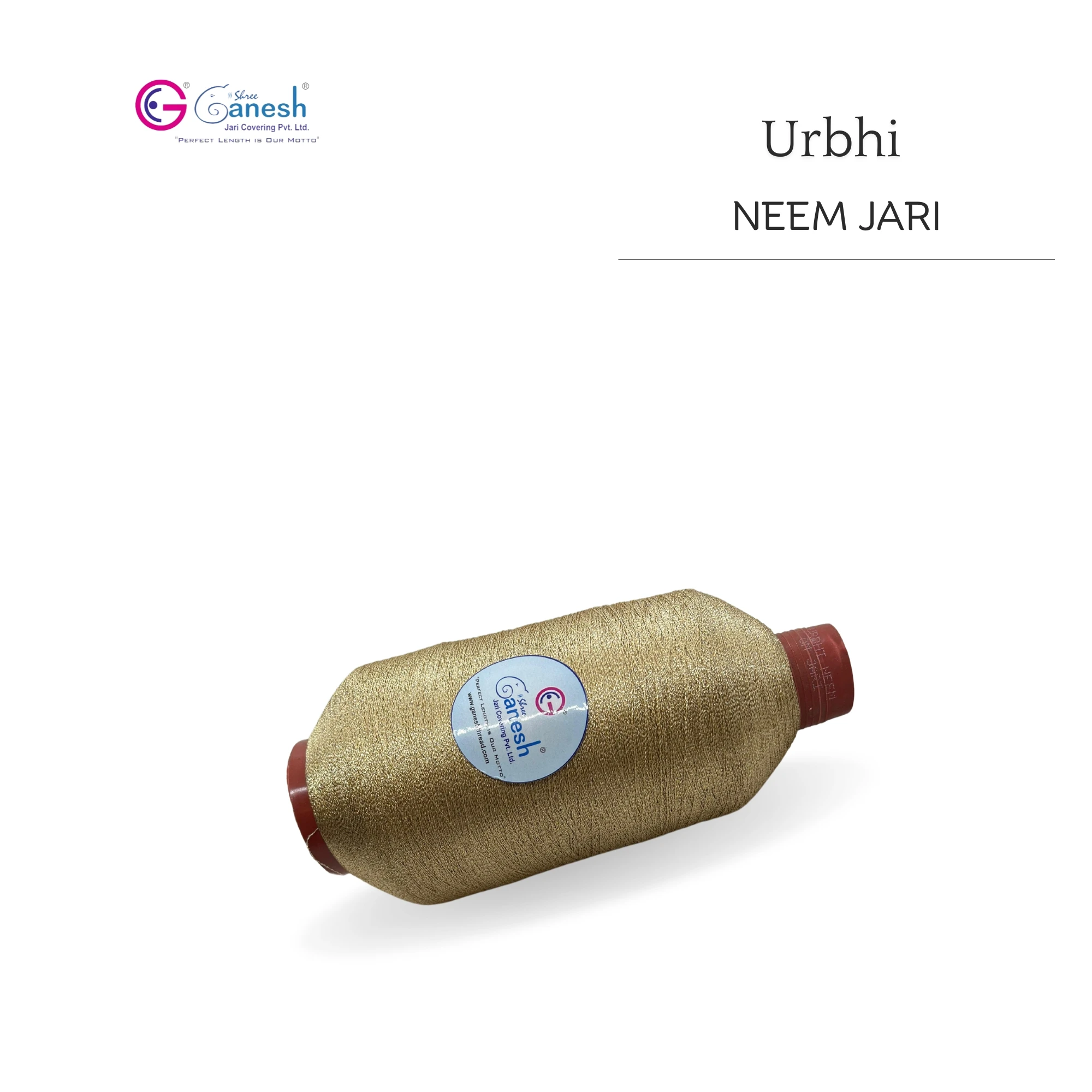 Urbhi Colour 180D Neem Jari металлическая Флора вышивка пряжа высокопрочная люрекс полиэстер для ручного вязания