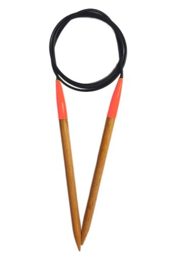 Top Selling Sweater Knitting Needles Wooden Knitting Single Point Knitting Needles Coarse Wool Needle Round For Sale