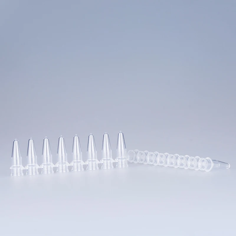 BBSP Прямая поставка с фабрики лабораторные одноразовые пластиковые белый прозрачный 0 1 мл 2 шины для легкового автомобиля пластик 8-стрипы 8 полосок пробирка ПЦР