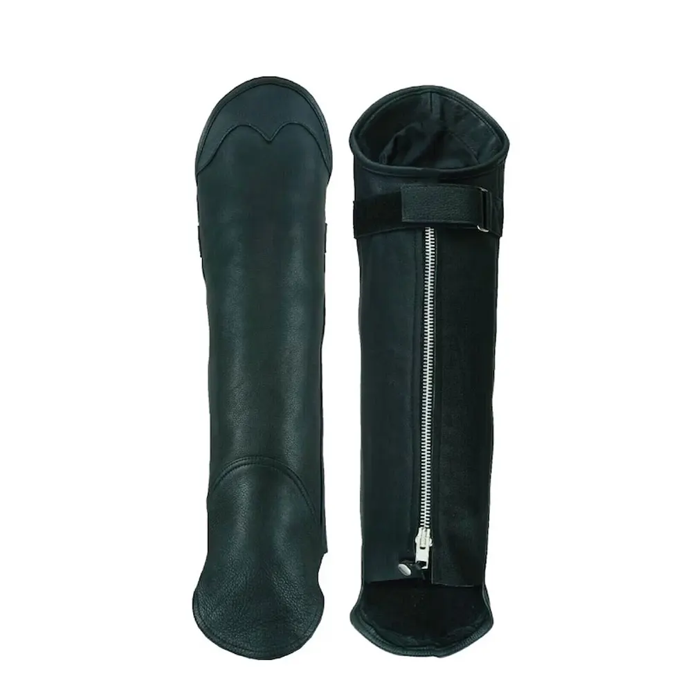 High Quality Horse Equipment Mens Leather Chaps Motorcycle Men Western Customize Unisex Picture Horse Riding Full Chaps