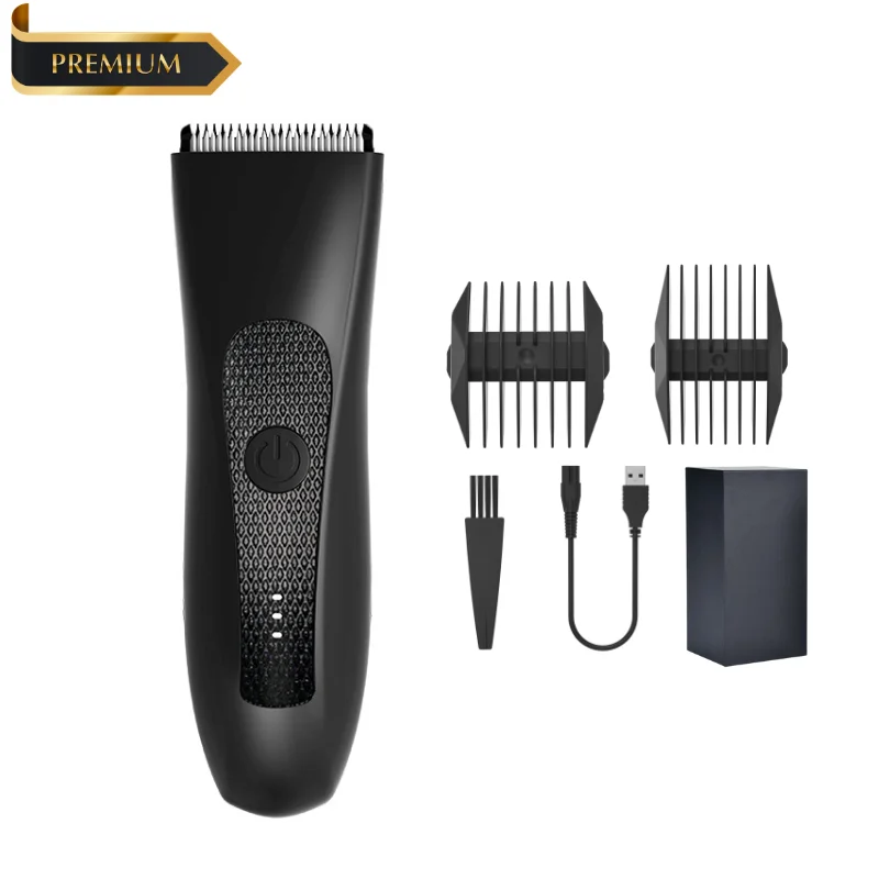 Manufacturer New Design Patented Man Groomer Waterproof Clipper Rechargeable Ceramic Electric Men Body Grooming Hair Trimmer