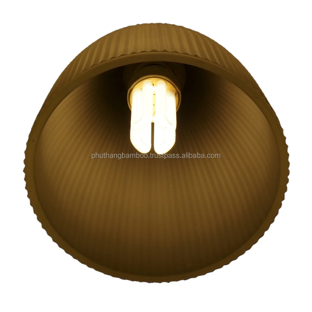 Rattan & bamboo Lamp Cover & Shades Brown Handicraft Lantern wholesale price Low MOQ Hot Selling