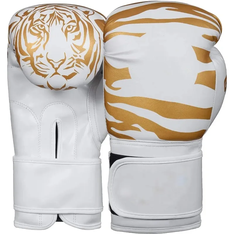 Professional Leather Training Sparing OEM Custom Logo Kick Boxing, Boxing Gloves & Muay Thai Boxing Gloves For Men