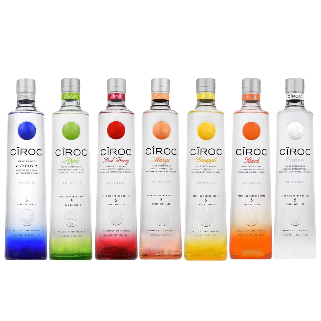 Wholesale Ciroc Vodka Drinks Luxury French Vodka | Alcoholic Beverage with Best Taste | Best Quality Vodka Drinks in 375ml