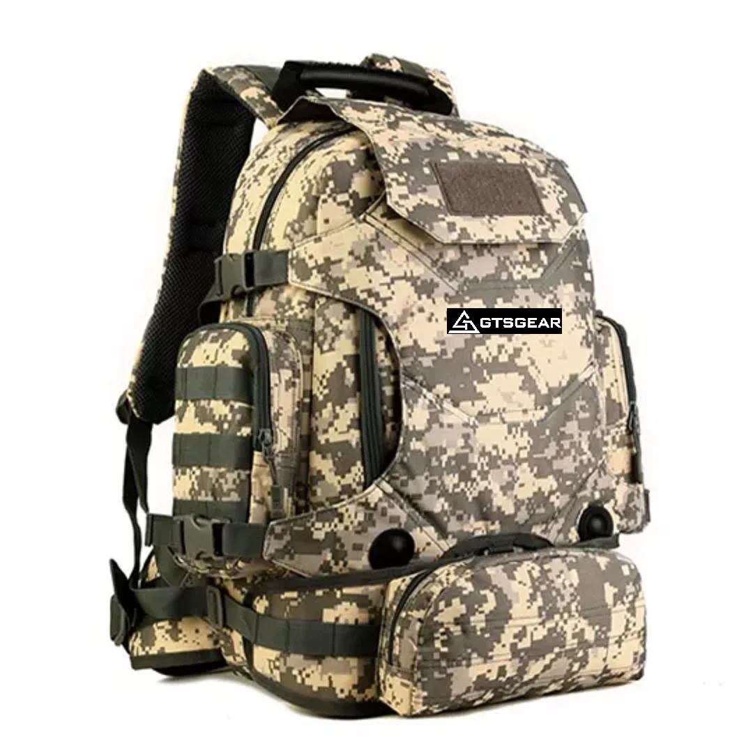 BPL03 C1 40L outdoor three-purpose combination backpack tactical backpack fan camouflage mountaineering bag cycling large bag