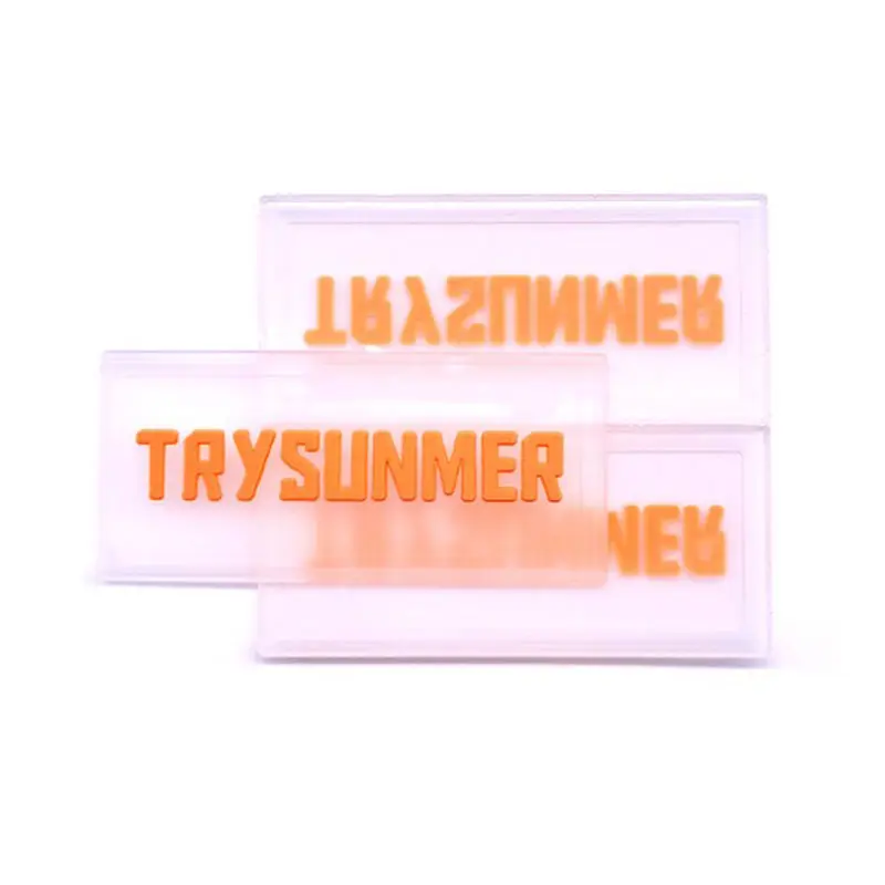 Factory High Quality Custom Embossed 3D PVC Rubber Label Rubber Logo Patches Custom Clothing Labels