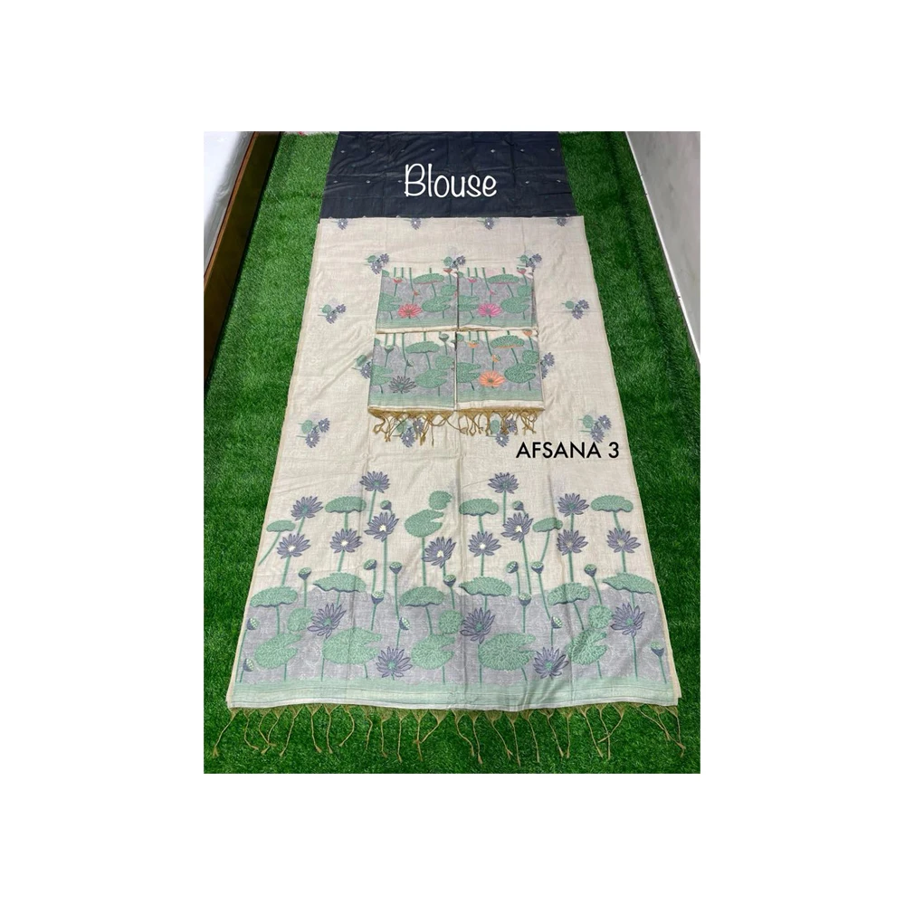 Top Quality Traditional Cotton Sarees In New Design for Women from Indian Supplier and Exporter