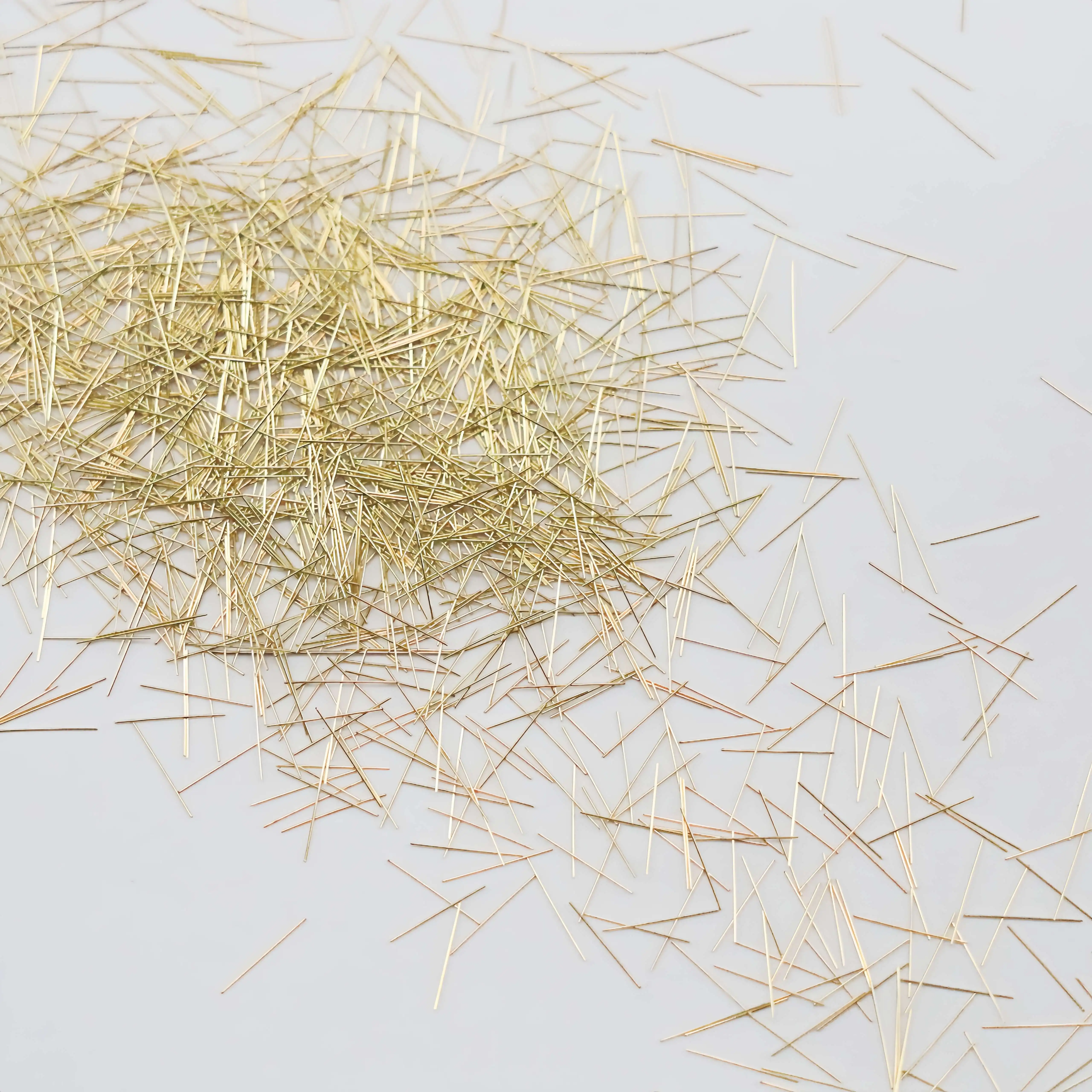 Micro Single Fold Steel Fiber Copper Coated For UHPC Building Materials Concrete Mortar New Research