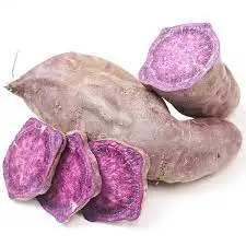 HOT  SELLING FRESH PURPLE SWEET POTATO 100% ORGANIC FOOD READY FOR EXPORT AT A LOW COST