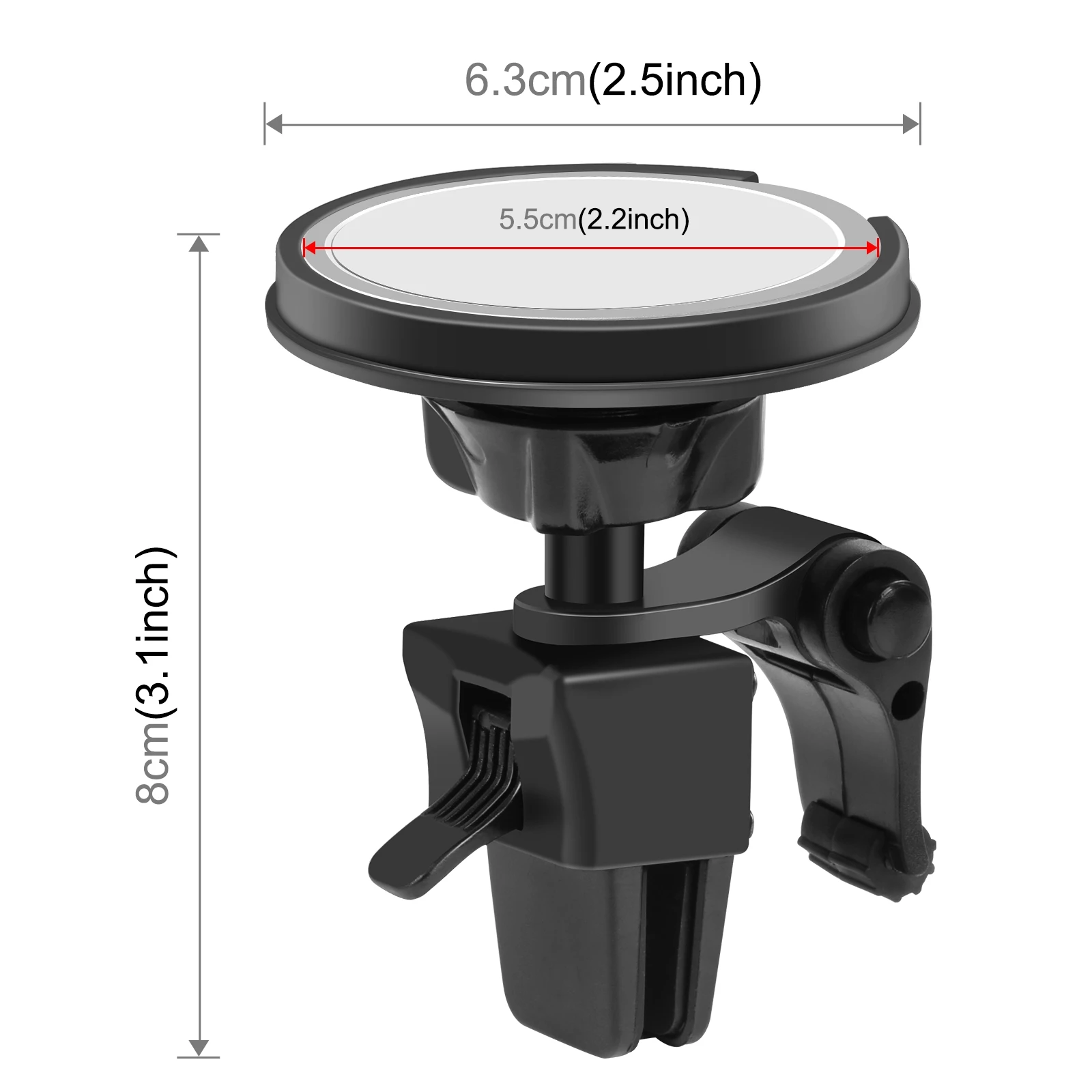 Top Quality Wholesale Magnetic Wireless Charger Holder Charging Stand & Holder with Car Air Outlet Holder Phone Bracket