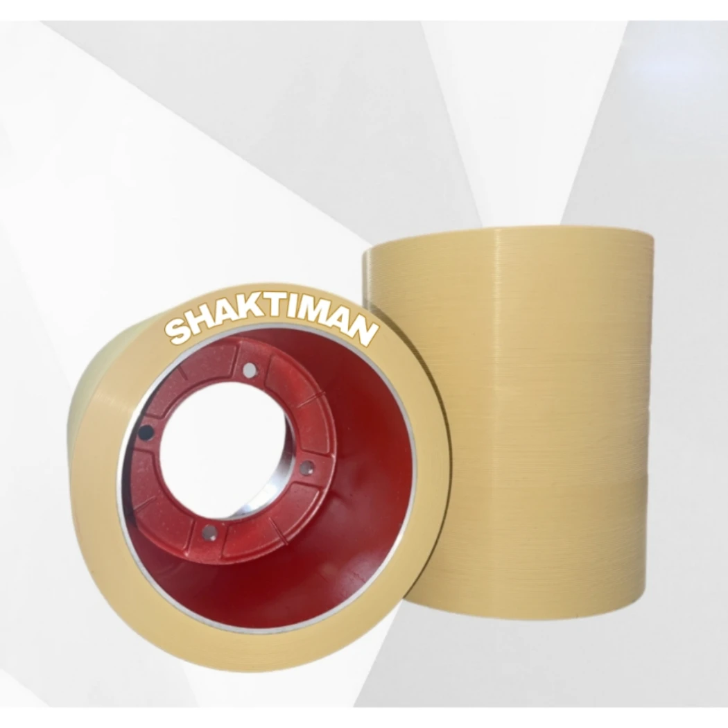 Rice Rubber Roller 10 Inches High Quality NBR Cast Iron Drum Best From Indian Market Paddy De-Husking Rice Rubber Rolls