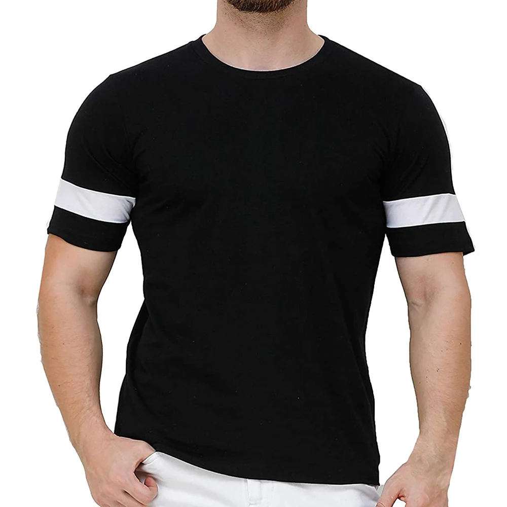 2025 New men plain cropped Custom 100% Cotton t-shirts for men Blank round Neck Heavyweight Oversized boxy t shirt