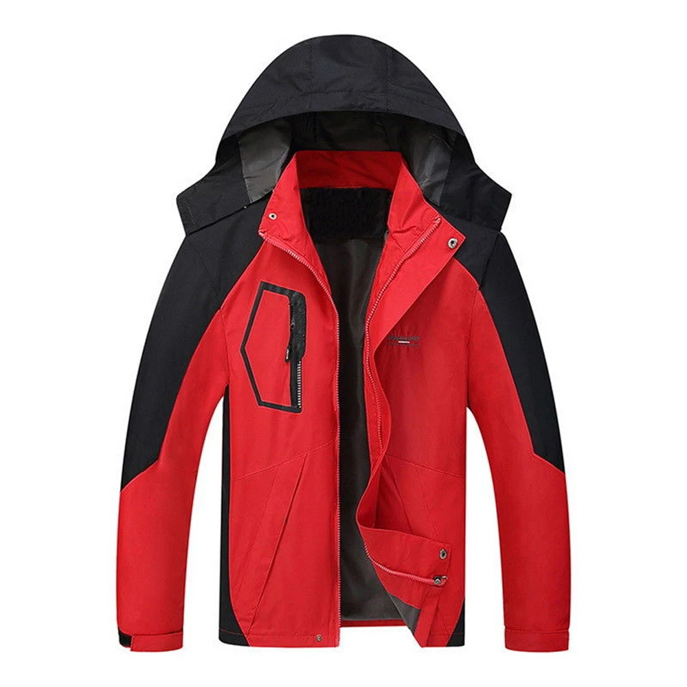 Best Selling Rain Jacket Parachute Made Adjustable Waist Zipper Up Closure Hooded Jacket With Custom Logo For Sale