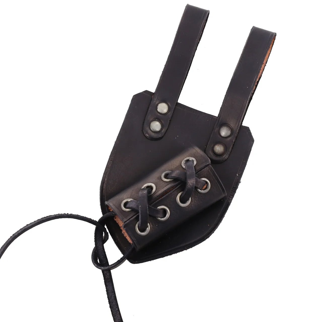100% High Quality Medieval Leather Short Sword Frog | Left Handed Sword Holder | Vegetable Tanned Cowhide Leather Sword Holster