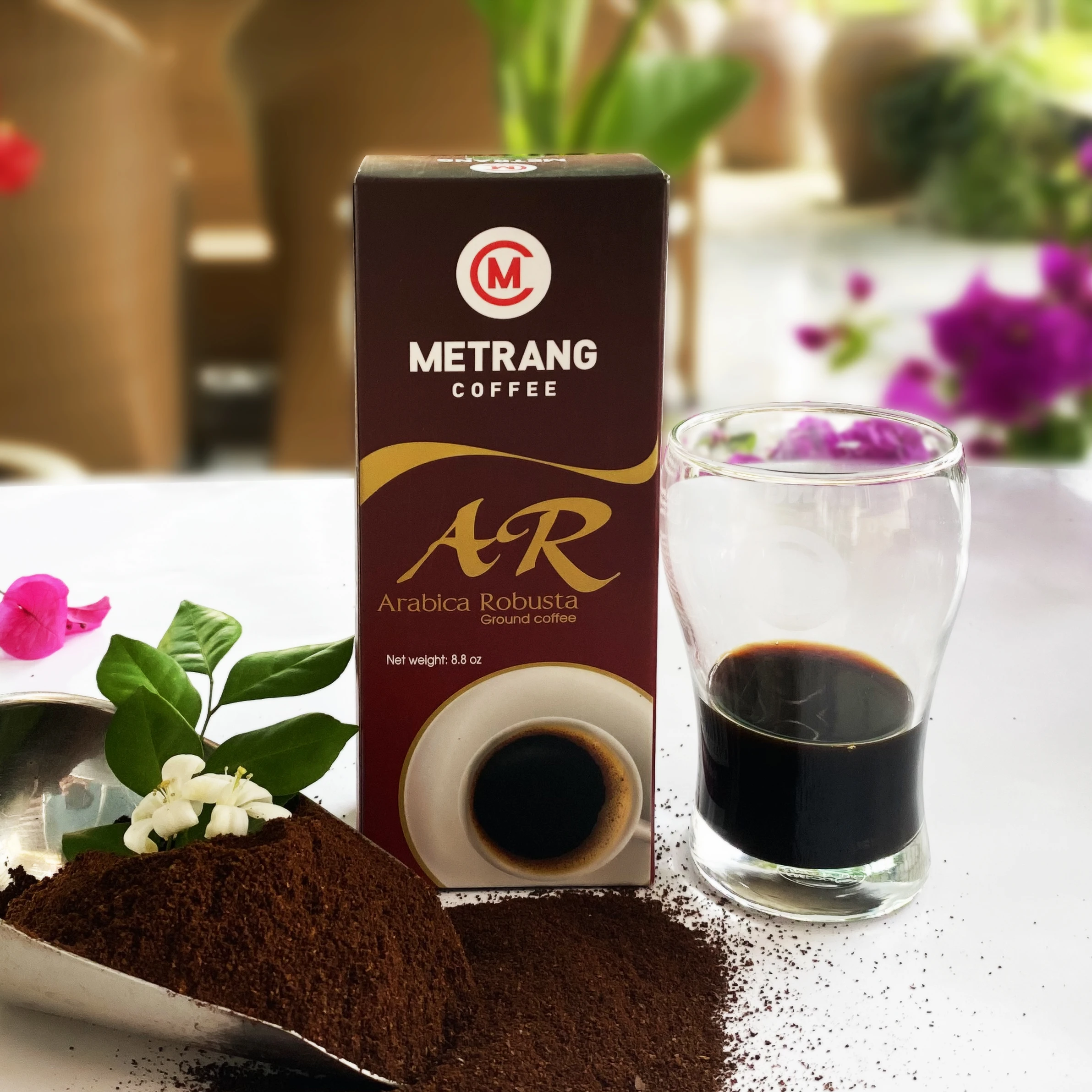 Neutral Taste MEDIUM ROAST Caffeinated Neutralized Chocolate Cocoa Flavor Arabica Robusta Ground Coffee