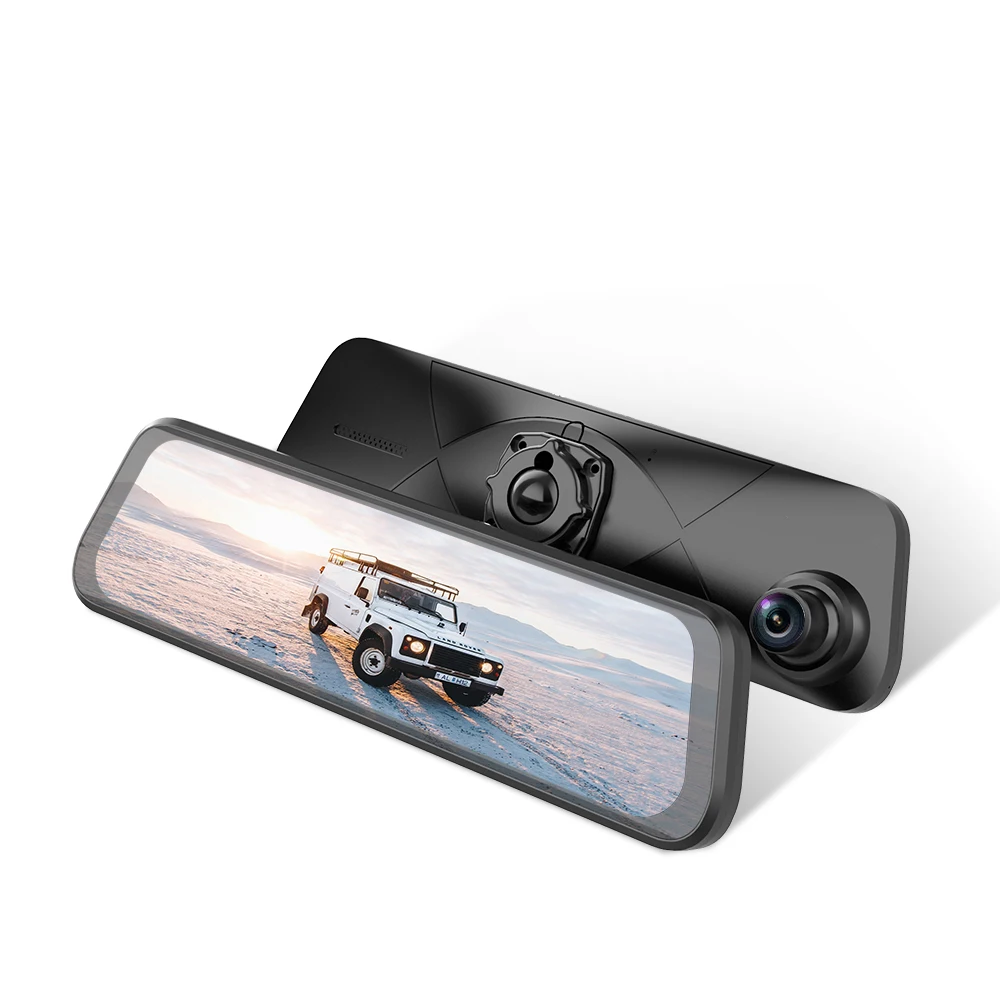 Universal Streaming Ai Mirror Wireless Carplay Android Auto Car Camera With BSD For Toyota Honda Volkswagen Ford Hyundai Jeep